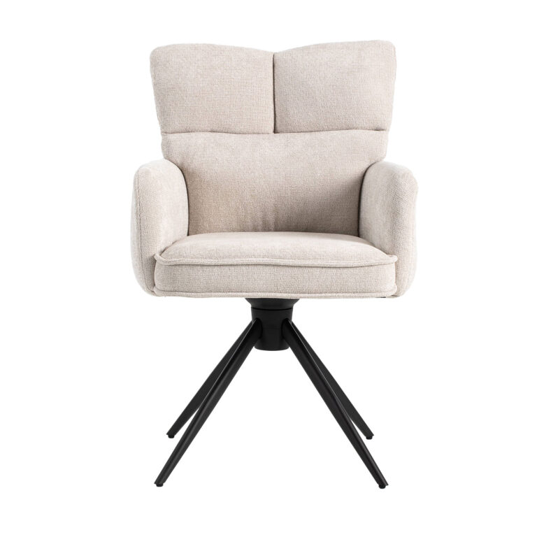 Tool LORENA pöörlev 59x62xH90cm, valge - Image 2