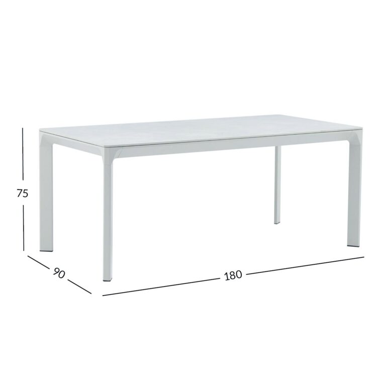 Laud MELROSE 180x90xH75cm, beež - Image 5