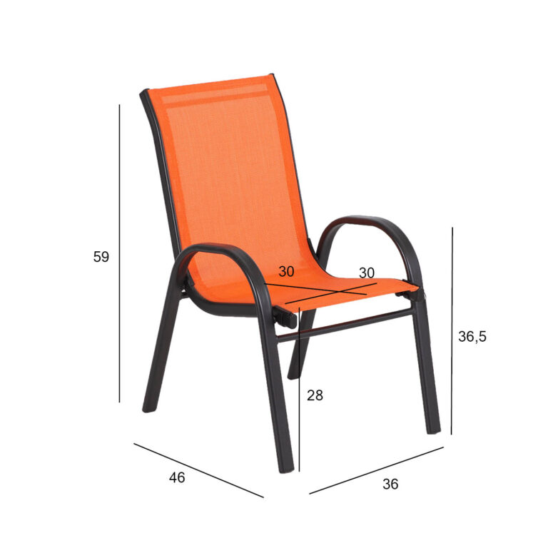 Lastetool DUBLIN KID 36x46xH59cm, oranž - Image 2