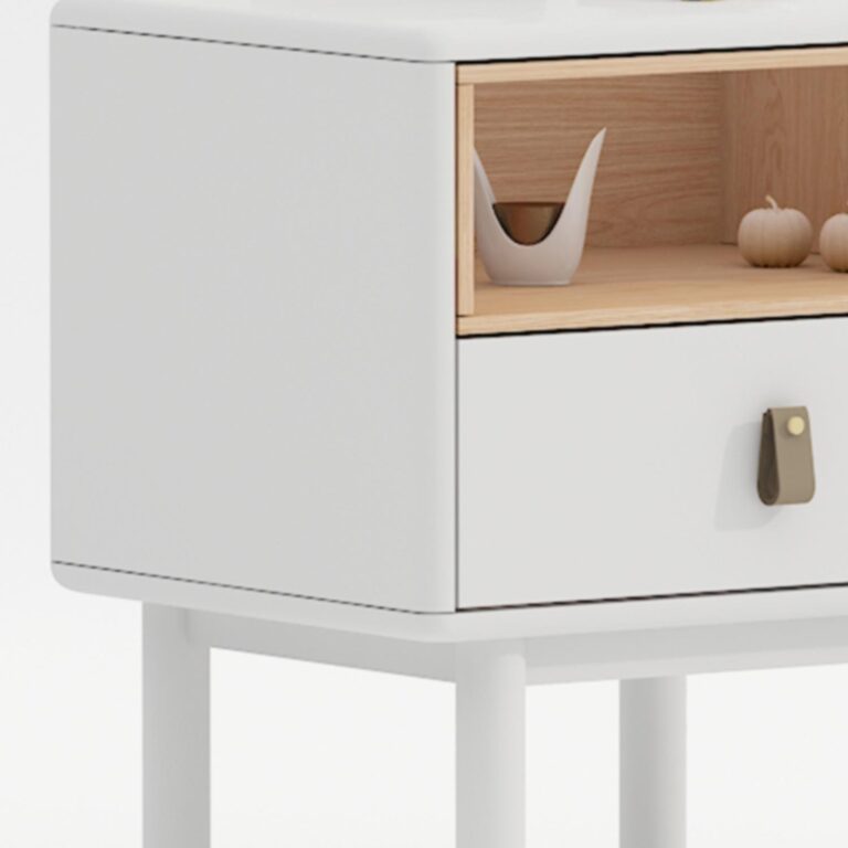 Öökapp IRIS 48x40xH55cm, valge - Image 3