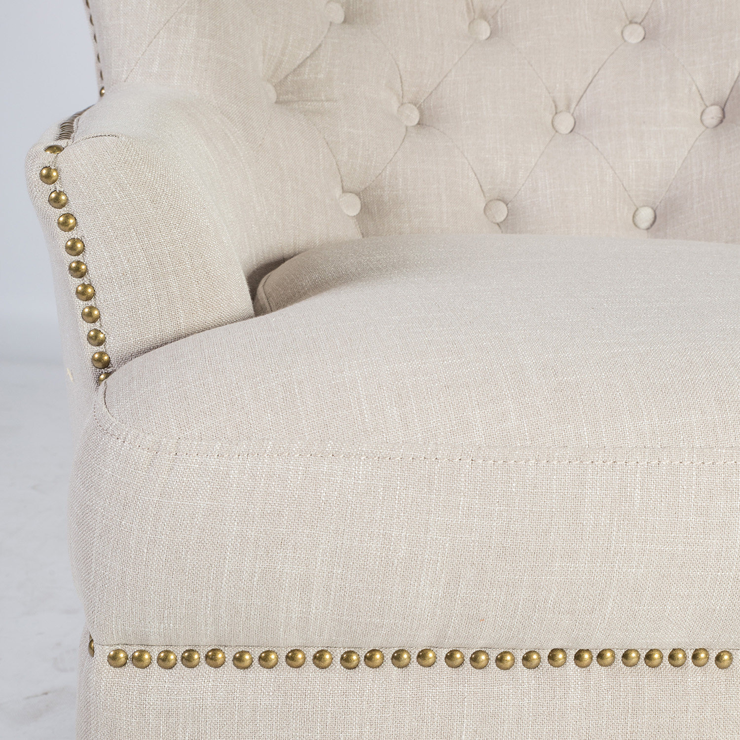 Tugitool HOLMES 79x85xH98cm, beež