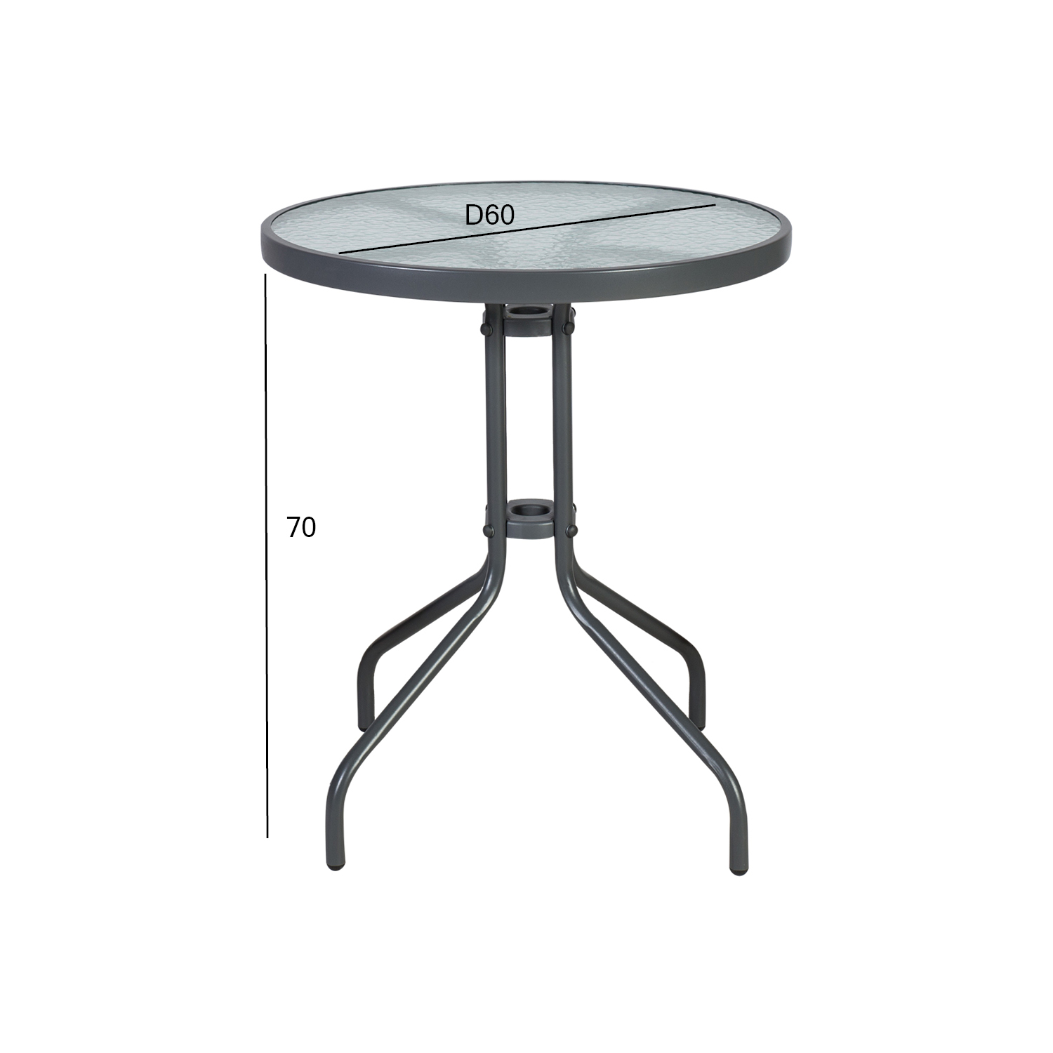 Laud BISTRO D60xH70cm