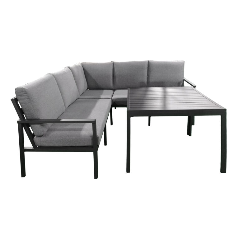 Aiamööblikomplekt ADRIAN laud ja nurgadiivan - Image 6