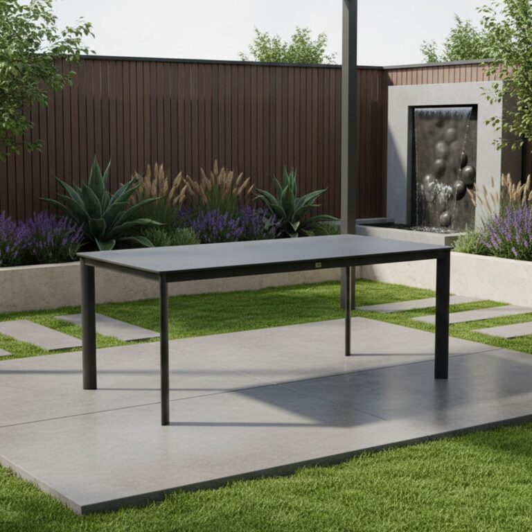 Laud BEIDA 180x90xH75cm, must - Image 8