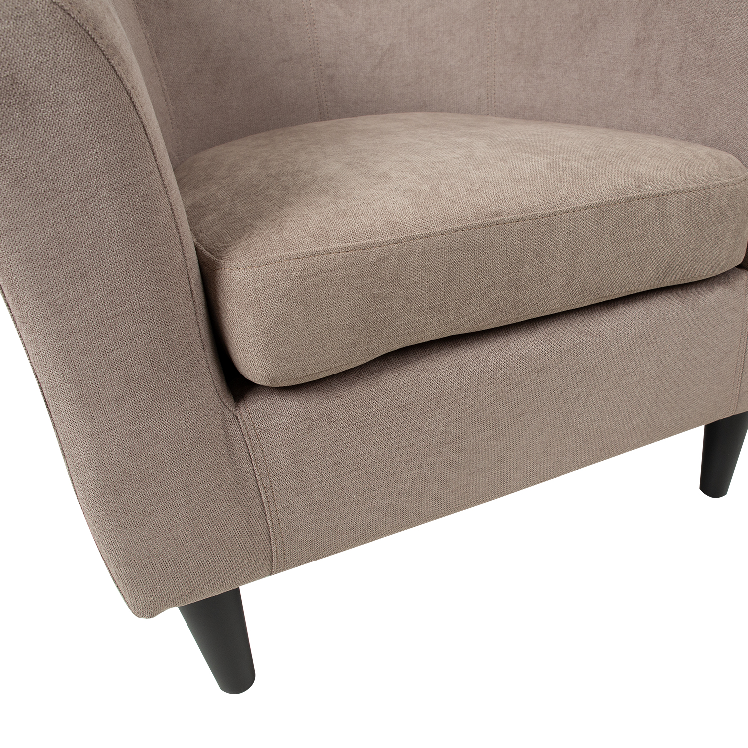 Tugitool WESTER 76x68,5xH74cm, taupe