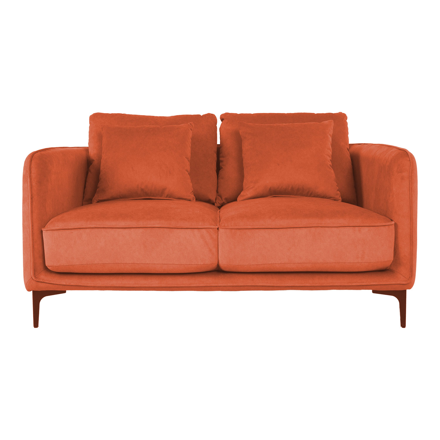 Diivan BIANKA 2-kohaline 146x98xH85cm, oranž