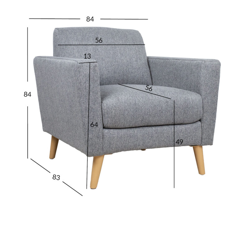 Tugitool KAILI 84x83xH84cm, hall - Image 7