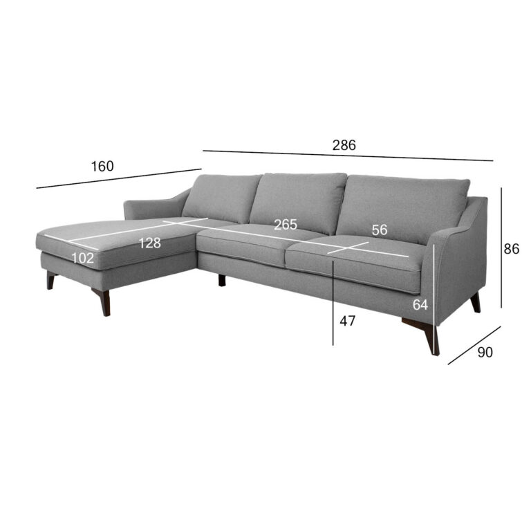 Nurgadiivan BIRGIT VN 286x160/90xH86cm, hall - Image 7