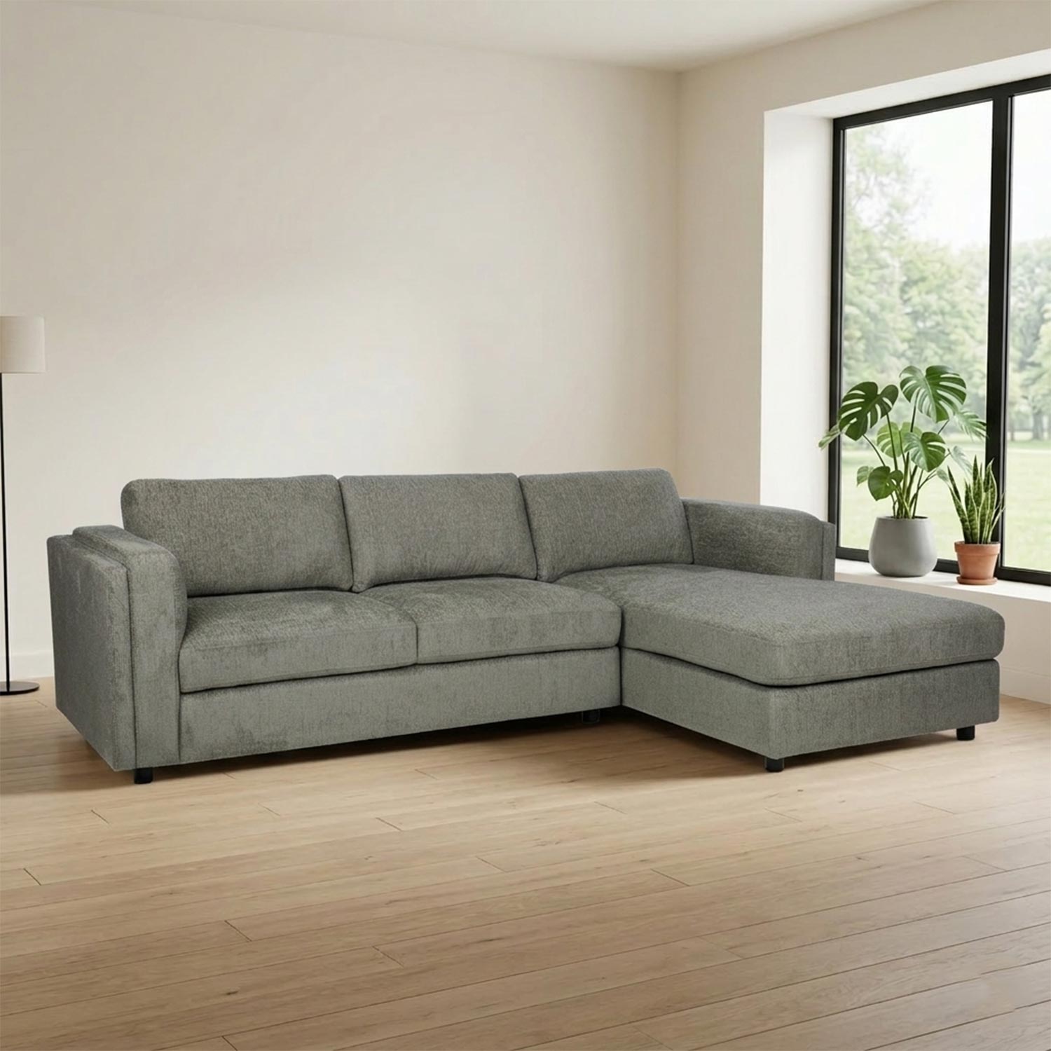 Nurgadiivan SIRE PN 272x93/174xH83cm, roheline