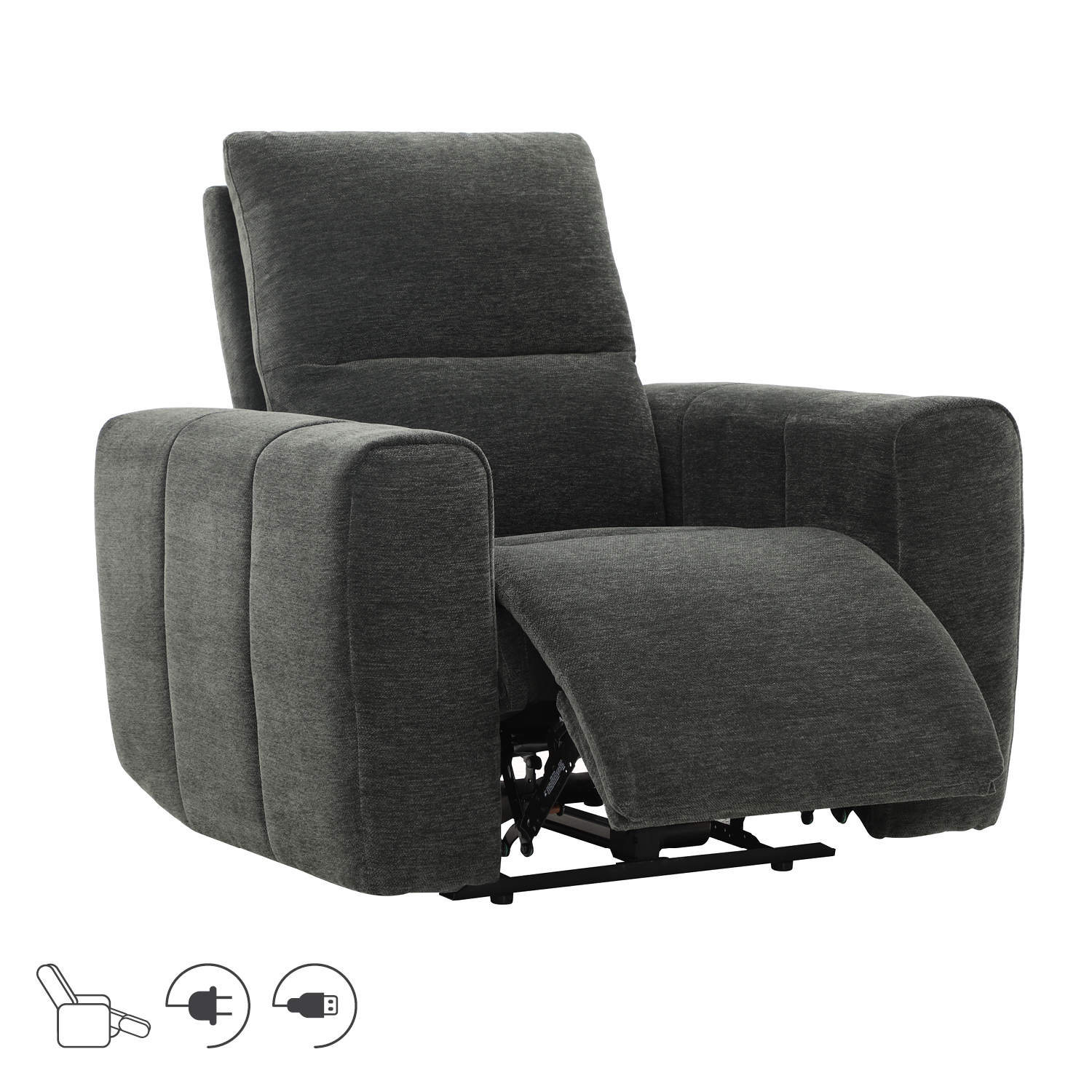 Tugitool MATIAS elektriline recliner 103x90xH100cm, hall