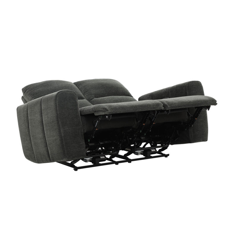 Diivan MATIAS 2-kohaline elektriline recliner 162x90xH100cm, hall - Image 4