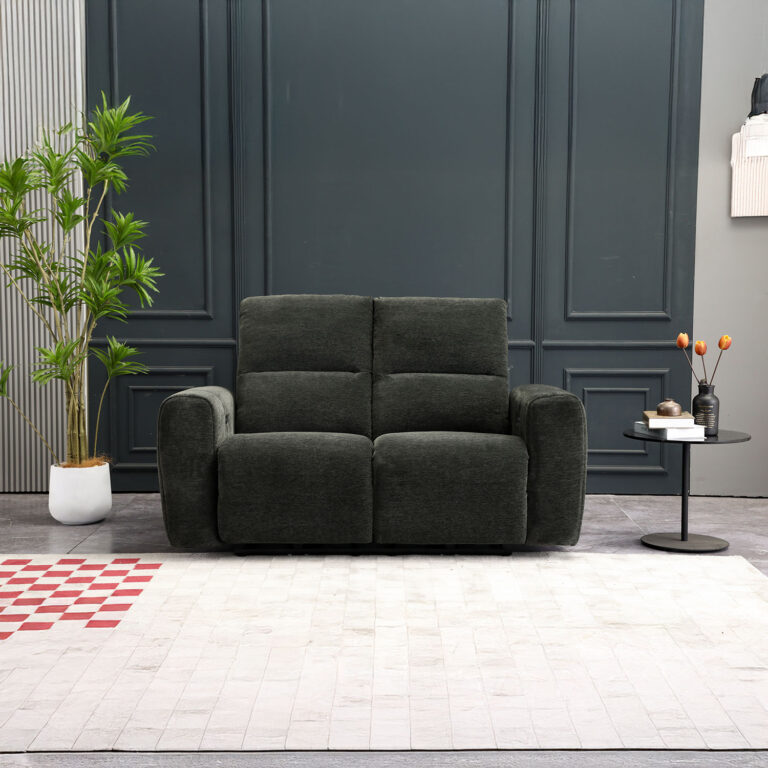 Diivan MATIAS 2-kohaline elektriline recliner 162x90xH100cm, hall - Image 6