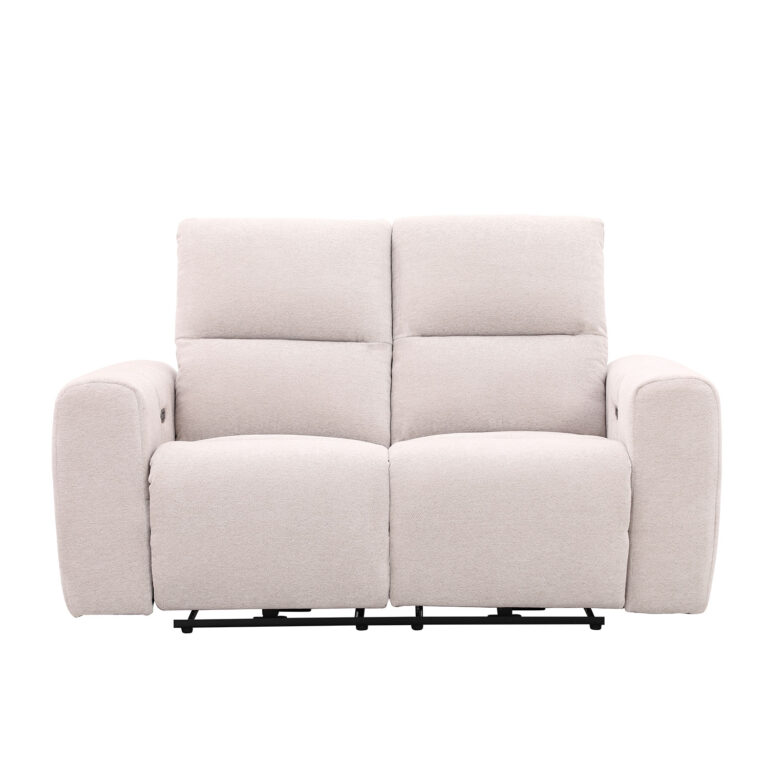 Diivan MATIAS 2-kohaline elektriline recliner 162x90xH100cm, helebeež - Image 5