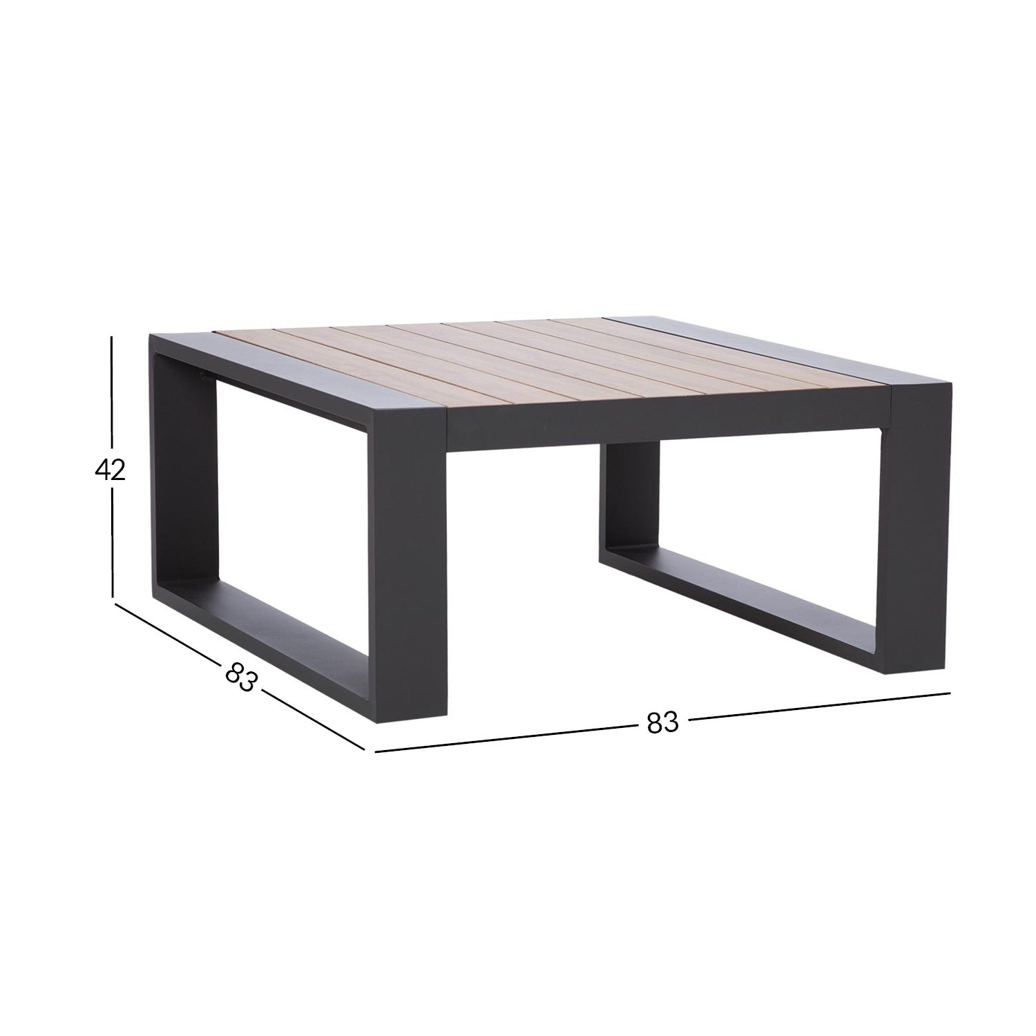 Diivanilaud FULLER 83x83xH42cm