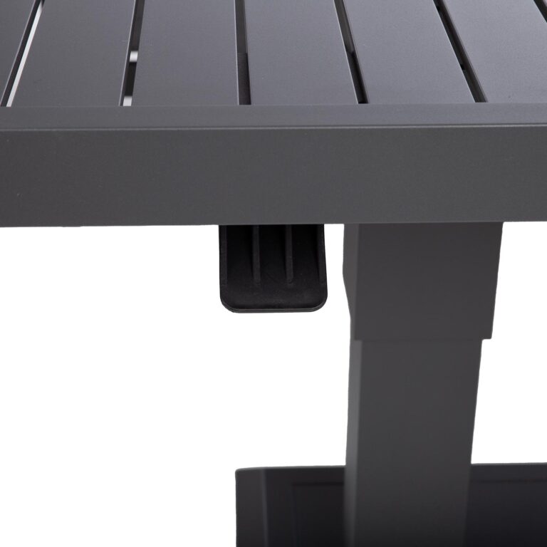 Aiamööblikomplekt BRISTOL laud, diivan ja 2 tooli, hall - Image 5