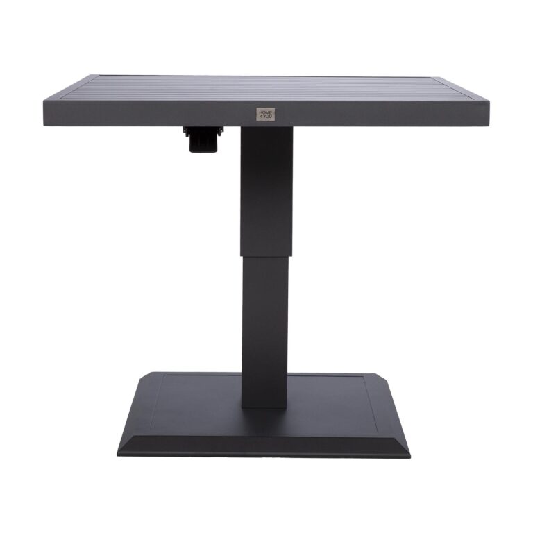 Laud TOMSON 85x85xH52-75cm, tumehall - Image 2