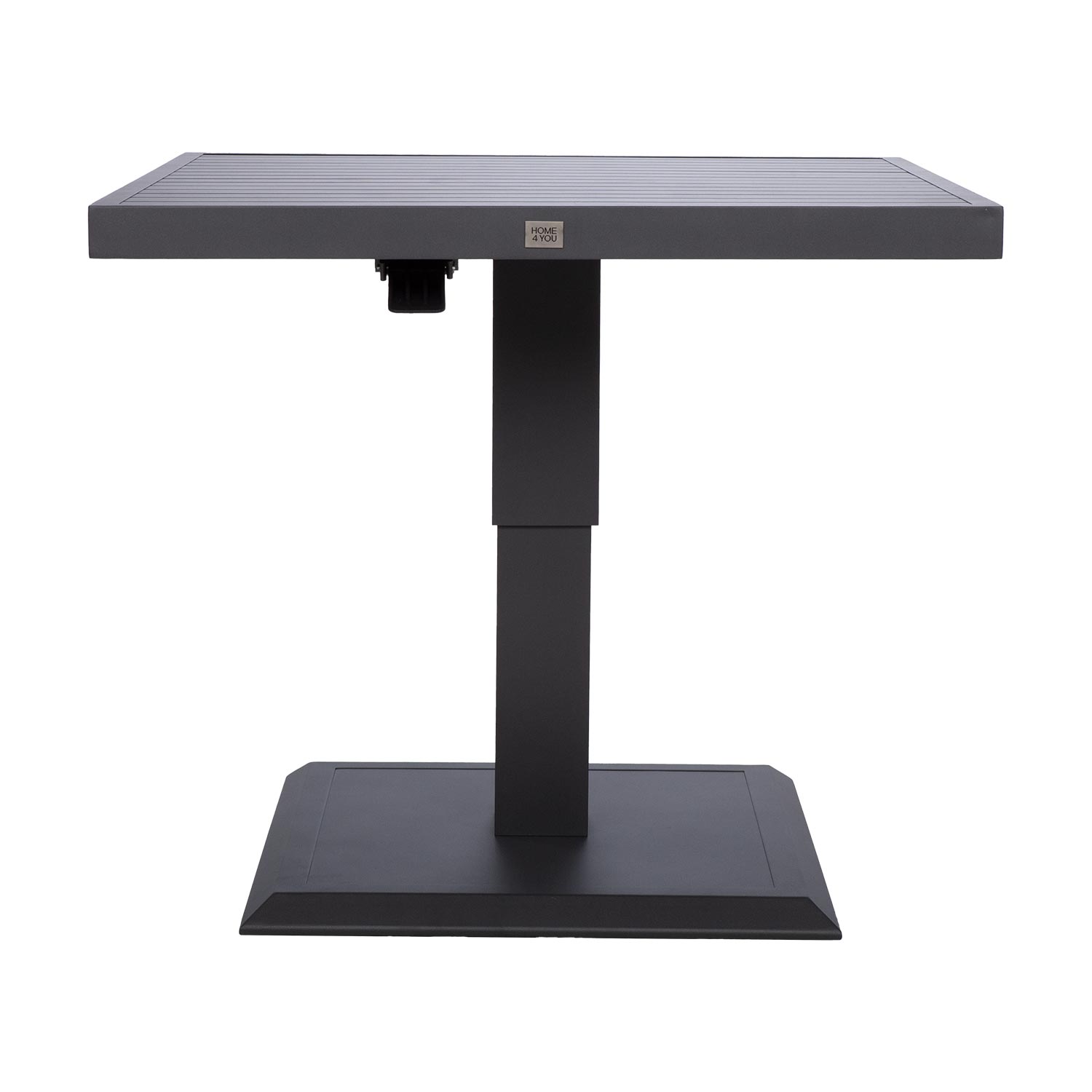 Laud TOMSON 85x85xH52-75cm, tumehall