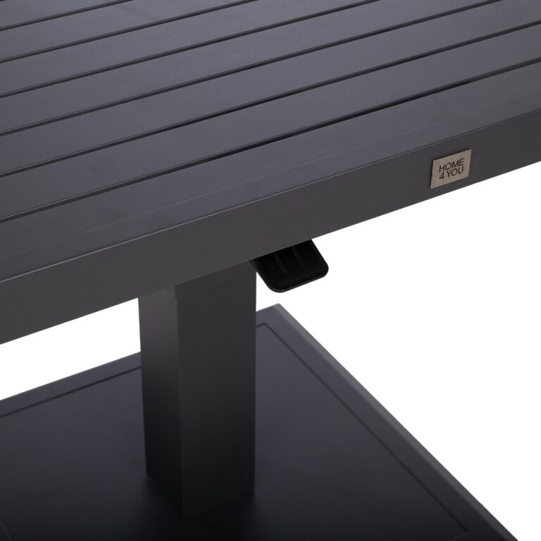 Laud TOMSON 85x85xH52-75cm, tumehall - Image 3