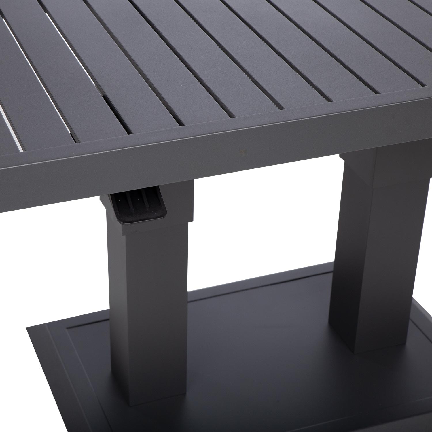 Laud TOMSON 150x90xH52-75cm, tumehall