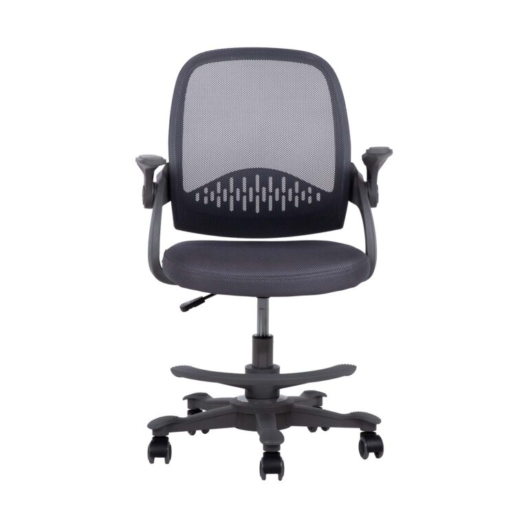 Laste töötool EMMY jalatoega 59x57xH87-99cm, hall - Image 2