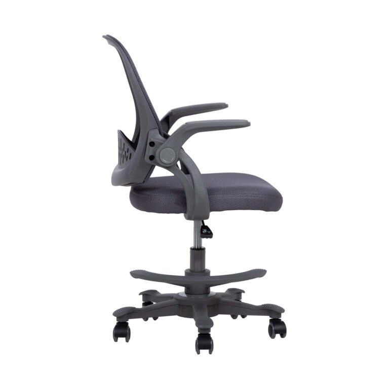 Laste töötool EMMY jalatoega 59x57xH87-99cm, hall - Image 3