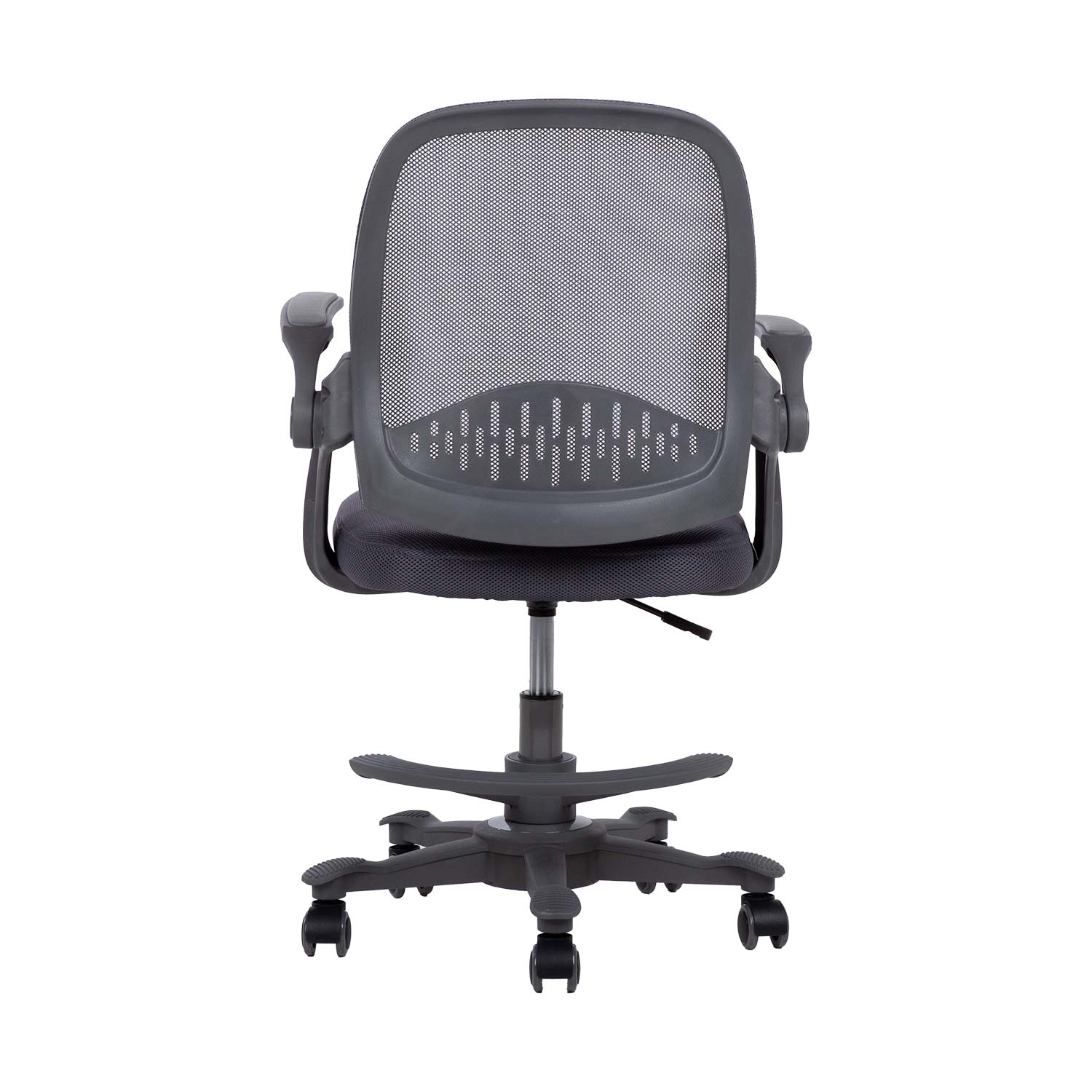 Laste töötool EMMY jalatoega 59x57xH87-99cm, hall