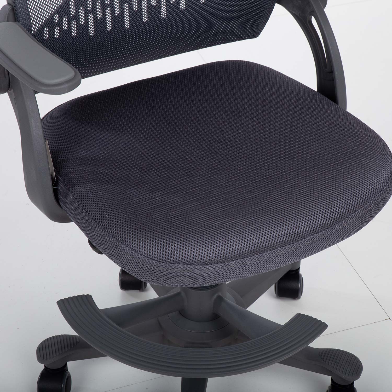 Laste töötool EMMY jalatoega 59x57xH87-99cm, hall