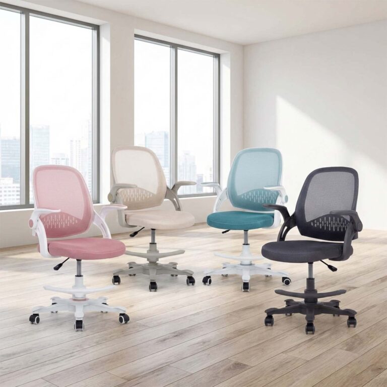 Laste töötool EMMY jalatoega 59x57xH87-99cm, hall - Image 11