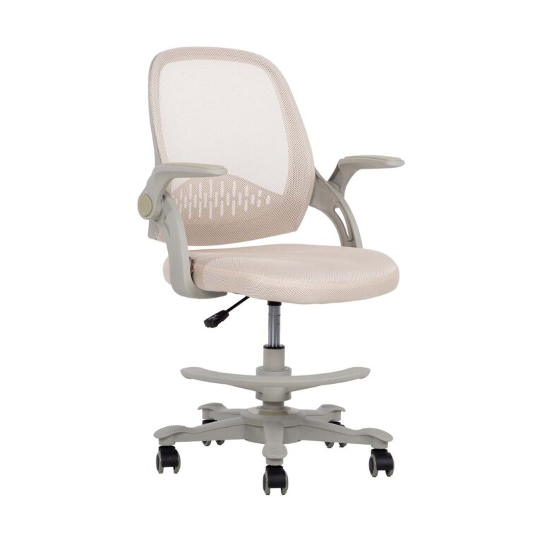 Laste töötool EMMY jalatoega 59x57xH87-99cm, beež