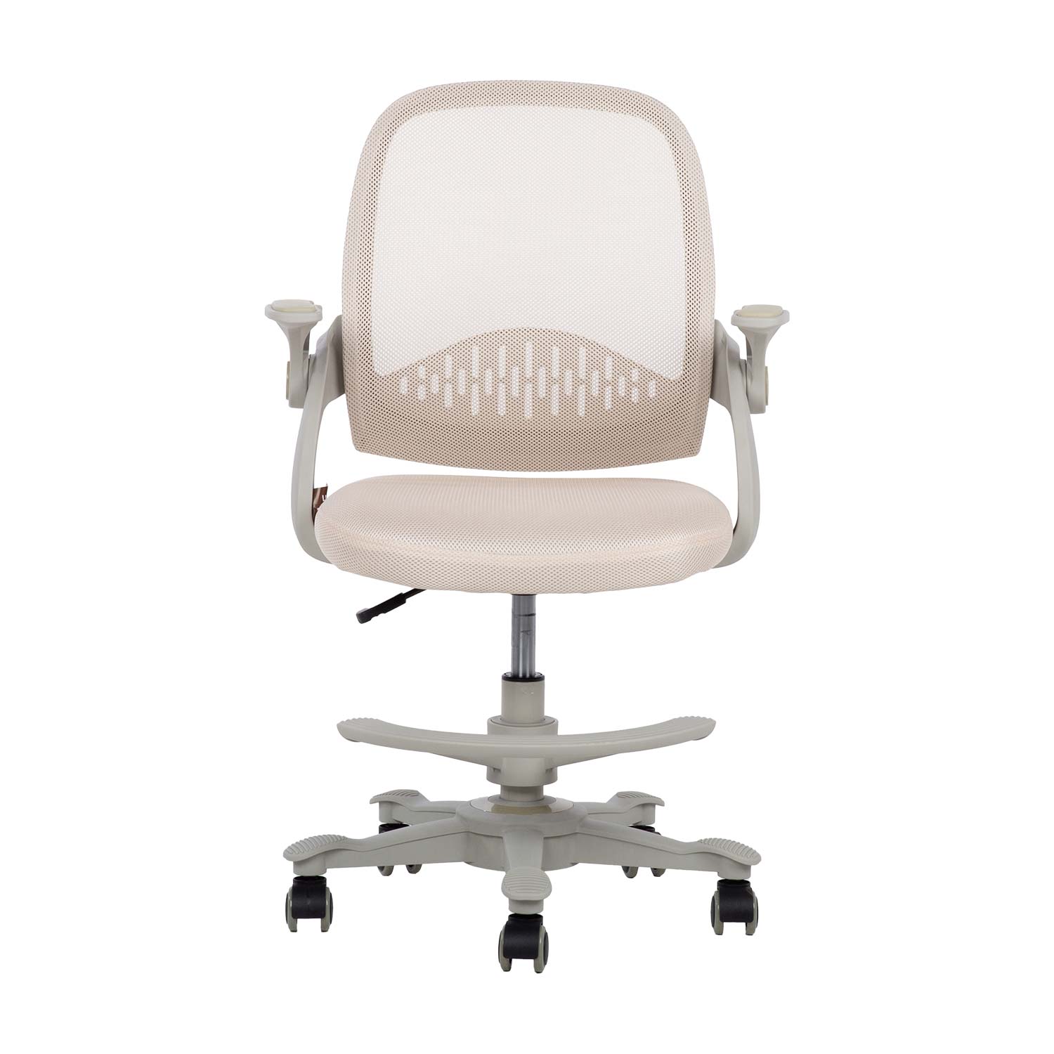 Laste töötool EMMY jalatoega 59x57xH87-99cm, beež