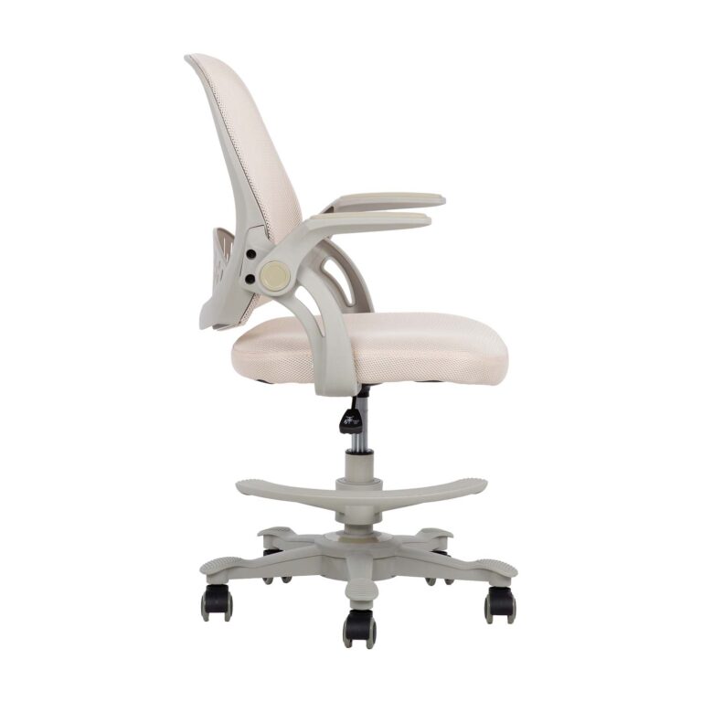 Laste töötool EMMY jalatoega 59x57xH87-99cm, beež - Image 3