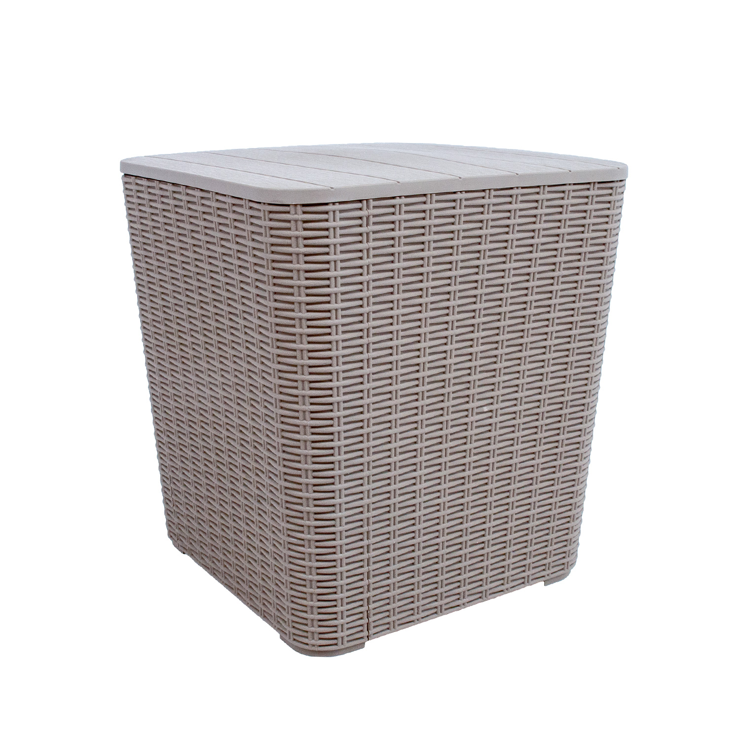 Säilituskast BOCAS 39x39x42cm/43L, hall plastik