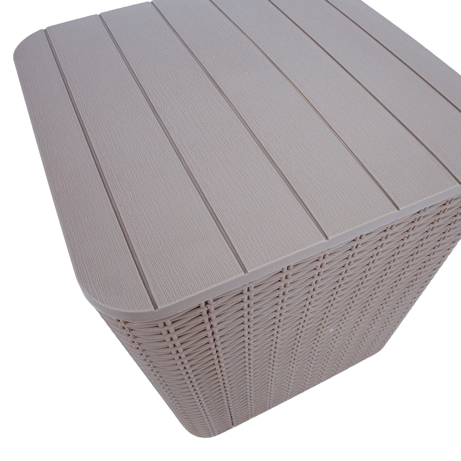 Säilituskast BOCAS 39x39x42cm/43L, hall plastik