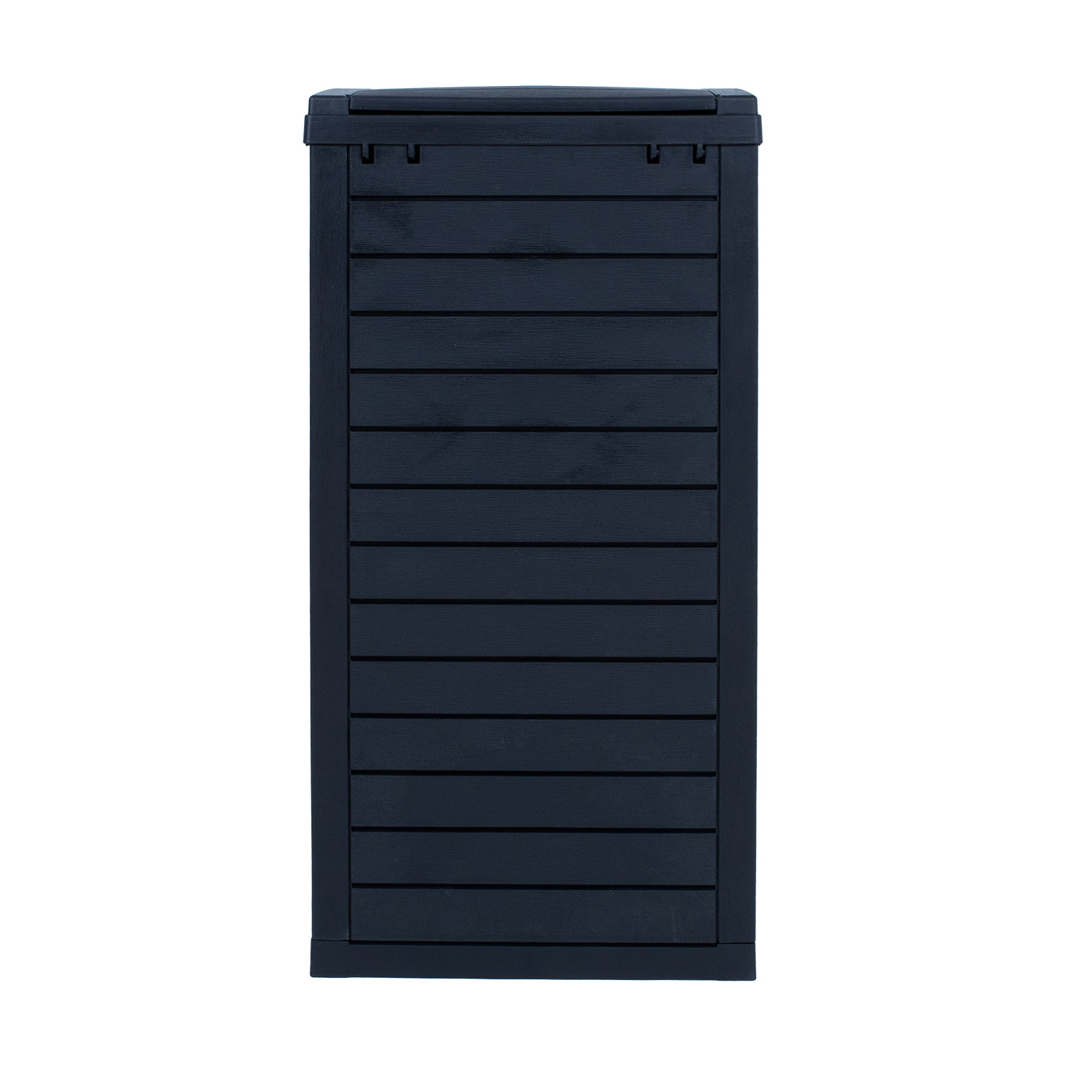 Prügikast GALA 41x41xH86cm/118L, must plastik