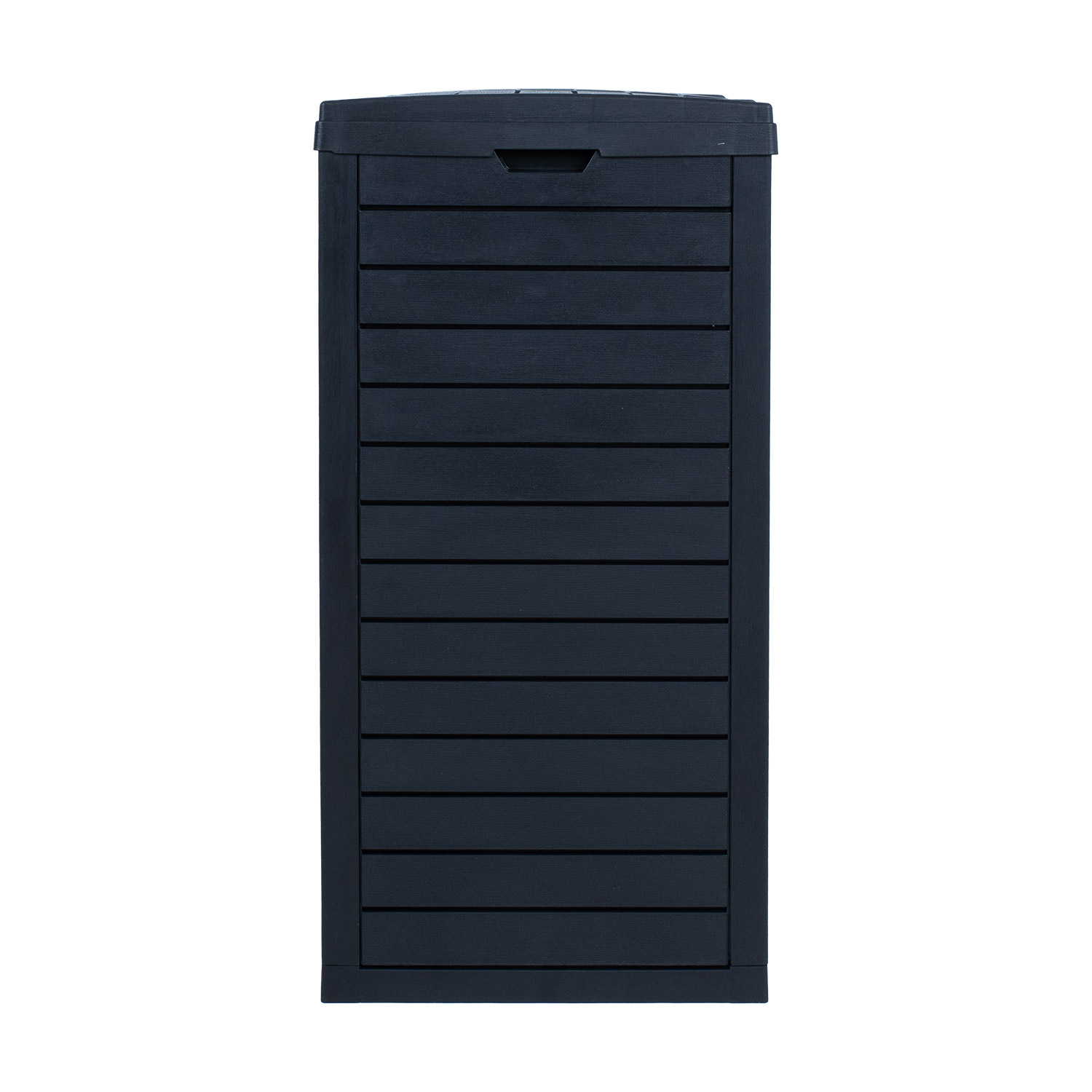 Prügikast GALA 78x41xH86cm/230L, must plastik