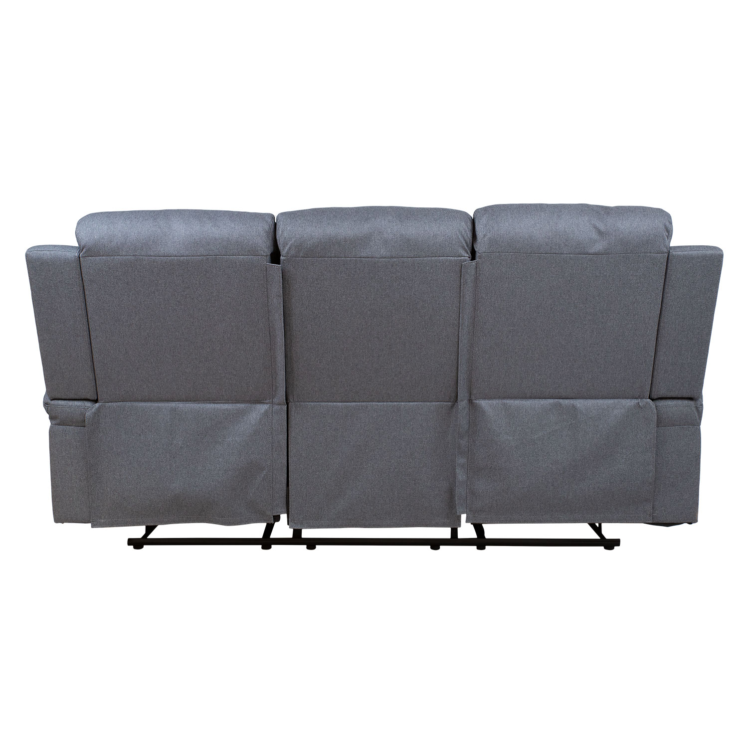 Diivan REX 3-kohaline manuaalne recliner 186x81xH103cm, tumehall