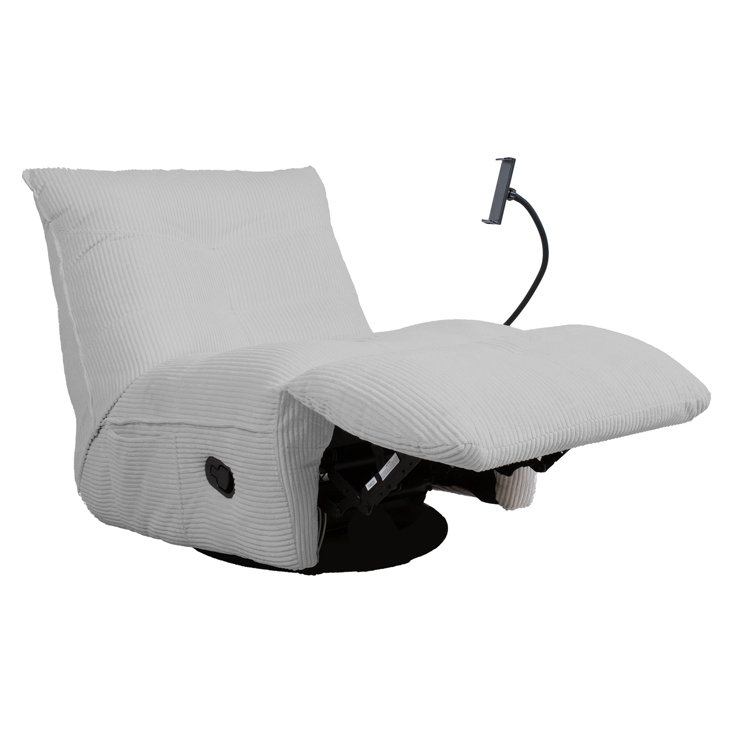 Puhketool WIN-WIN manuaalne recliner 80x95xH90cm, helehall
