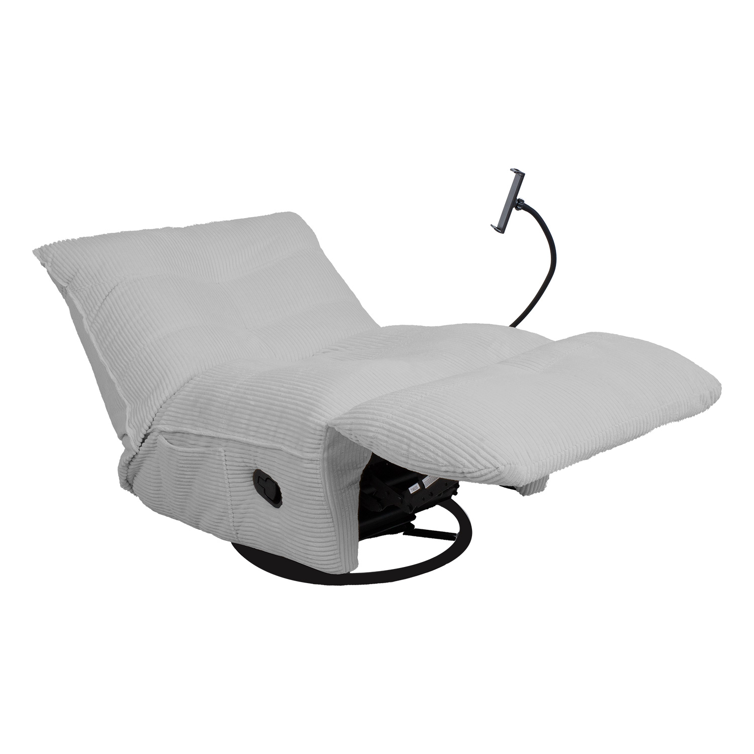 Puhketool WIN-WIN manuaalne recliner 80x95xH90cm, helehall