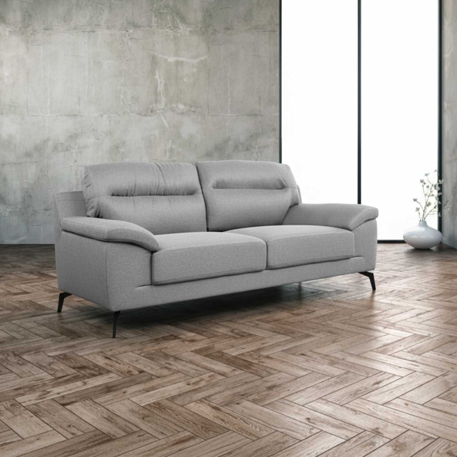 Diivan ENZO 3-kohaline 205x83xH92cm, hall