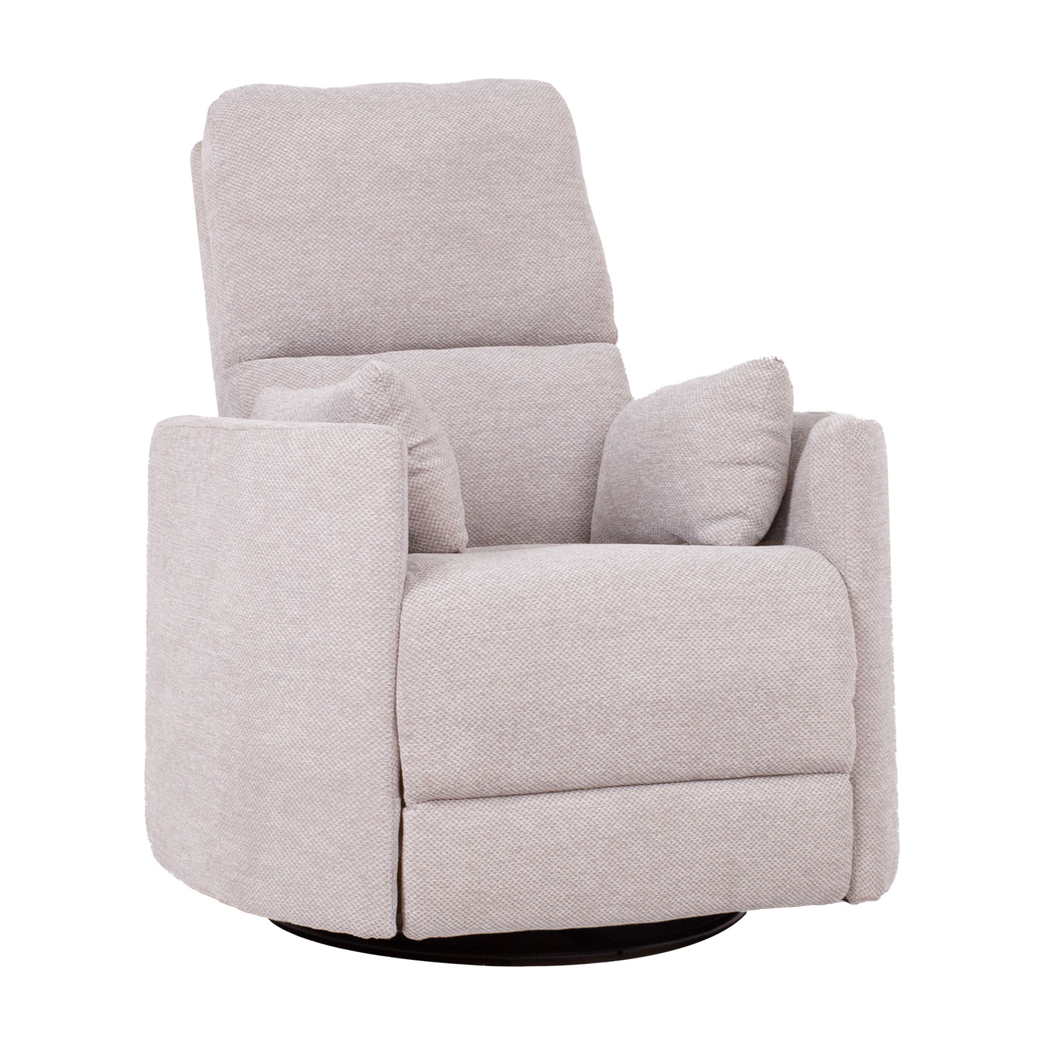 Tugitool STINA kiikuv ja pöörlev manuaalne recliner 83x88xH100cm, hall