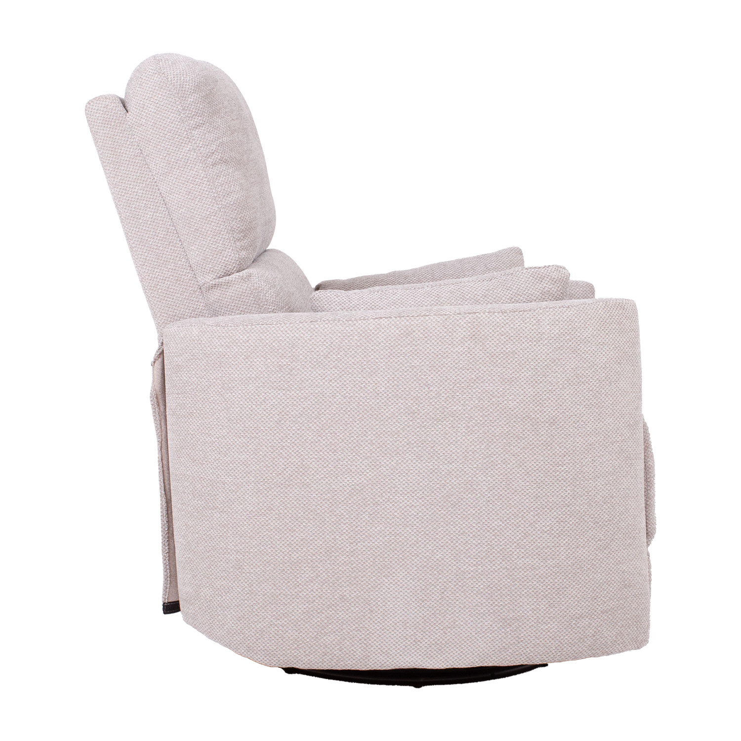 Tugitool STINA kiikuv ja pöörlev manuaalne recliner 83x88xH100cm, hall