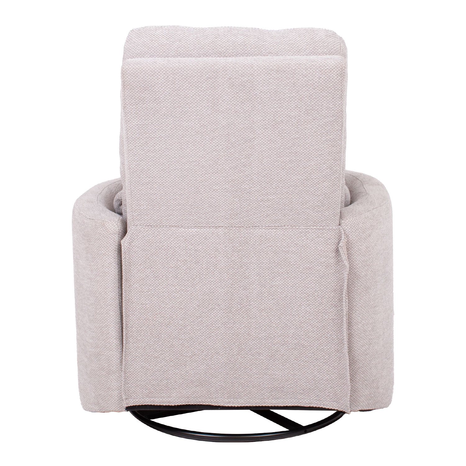 Tugitool STINA kiikuv ja pöörlev manuaalne recliner 83x88xH100cm, hall