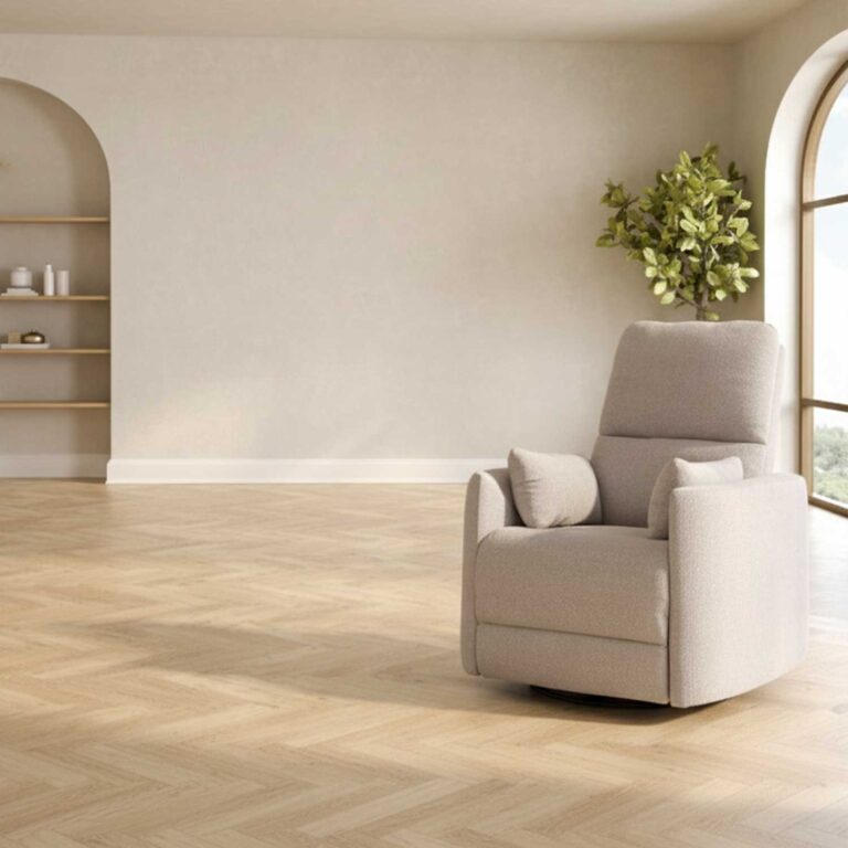 Tugitool STINA kiikuv ja pöörlev manuaalne recliner 83x88xH100cm, hall - Image 8