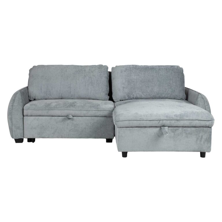 Nurgadiivanvoodi CLOUD 226x95/160x88cm, sinakasroheline - Image 5