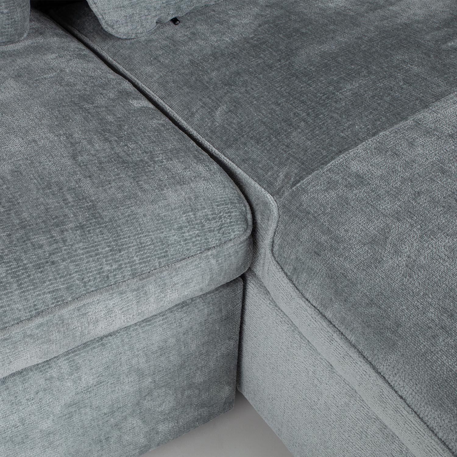 Nurgadiivanvoodi CLOUD 226x95/160x88cm, sinakasroheline