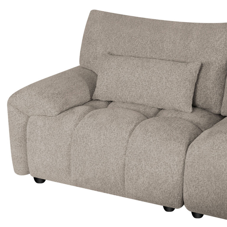 Nurgadiivan BARBARA PN 300x100/163xH89cm, helepruun - Image 4