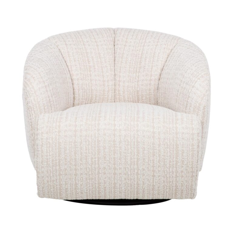 Tugitool FREESIA pöörlev 88x85xH76cm, kaeravalge - Image 3