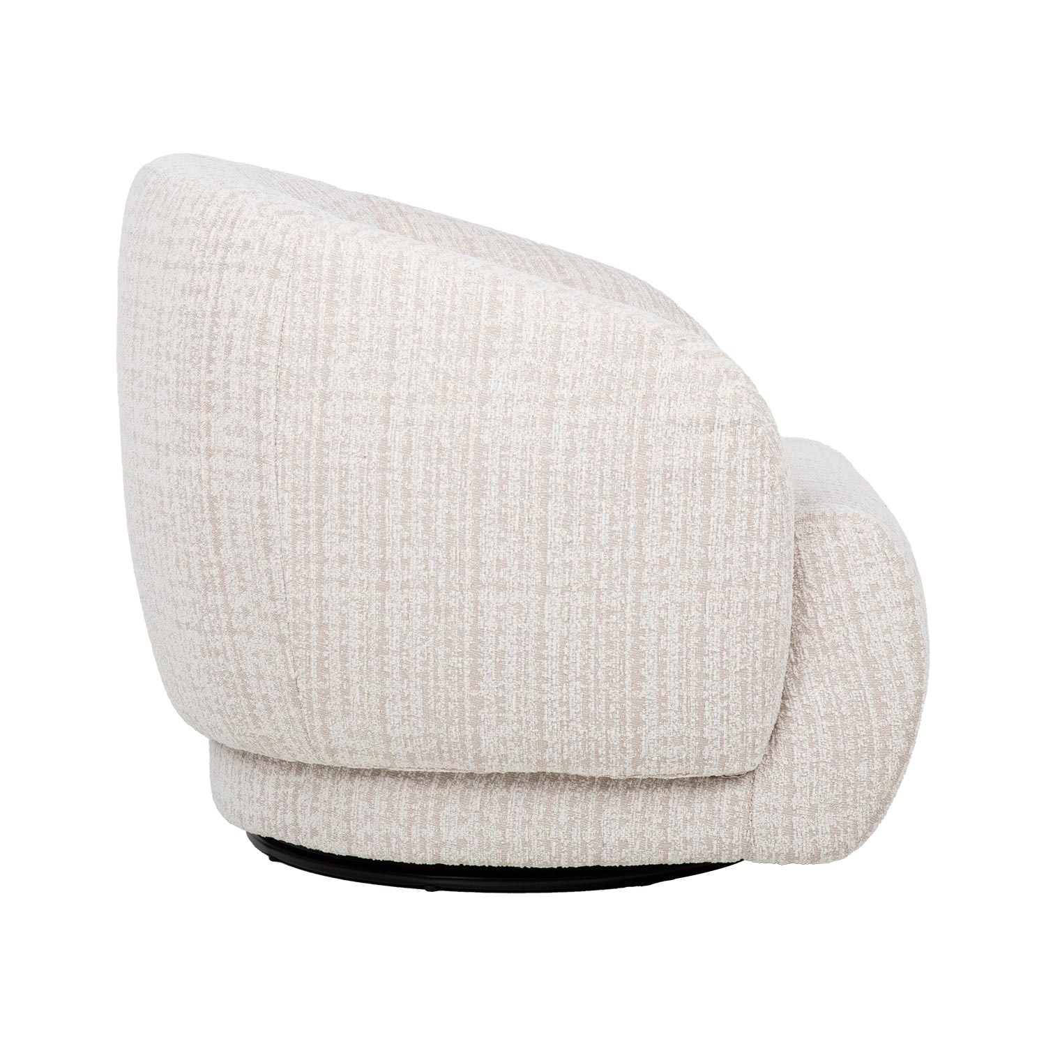 Tugitool FREESIA pöörlev 88x85xH76cm, kaeravalge