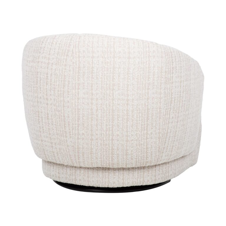 Tugitool FREESIA pöörlev 88x85xH76cm, kaeravalge - Image 5