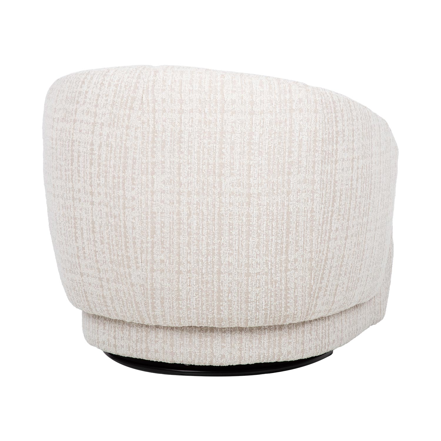 Tugitool FREESIA pöörlev 88x85xH76cm, kaeravalge